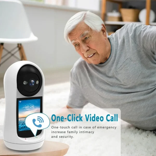 Cámara Inteligente de Interior con Pantalla y Wi-Fi 3M] - Imagen 2