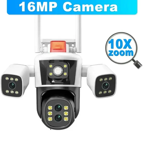 Cámara de Seguridad Panorámica TriView 360° - Imagen 2